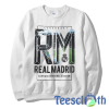 Real Madrid Football Sweatshirt Unisex Adult Size S to 3XL