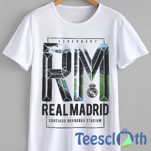 Real Madrid Football T Shirt For Men Women And Youth
