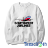 Southwest Airlines Sweatshirt Unisex Adult Size S to 3XL