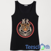 Tiger Head Tank Top Men And Women Size S to 3XL