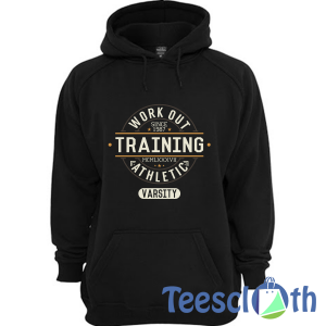 Training Athletic Hoodie Unisex Adult Size S to 3XL