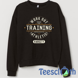 Training Athletic Sweatshirt Unisex Adult Size S to 3XL