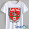 Arsenal Logo T Shirt For Men Women And Youth