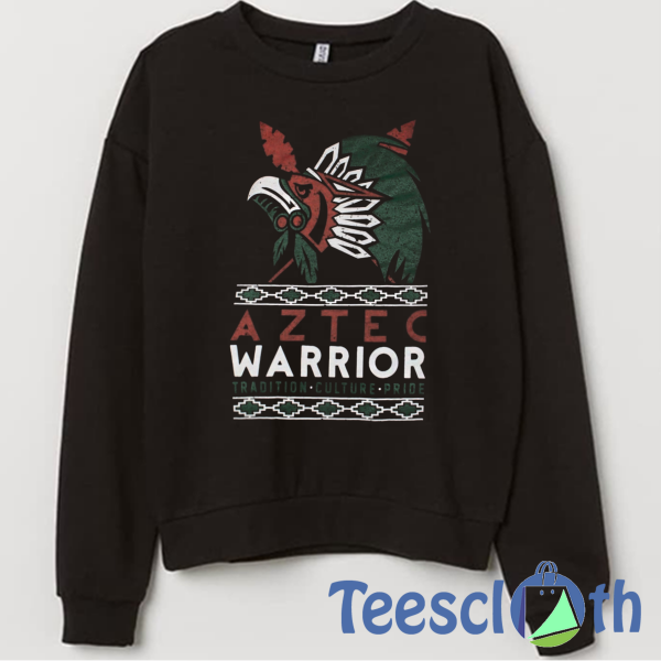 Aztec Warrior Sweatshirt Unisex Adult Size S to 3XL