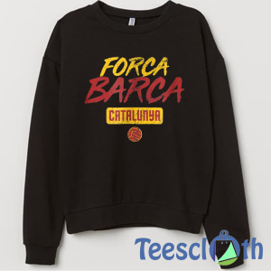 Barcelona Forca Sweatshirt Unisex Adult Size S to 3XL