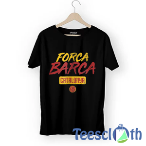 Barcelona Forca T Shirt For Men Women And Youth
