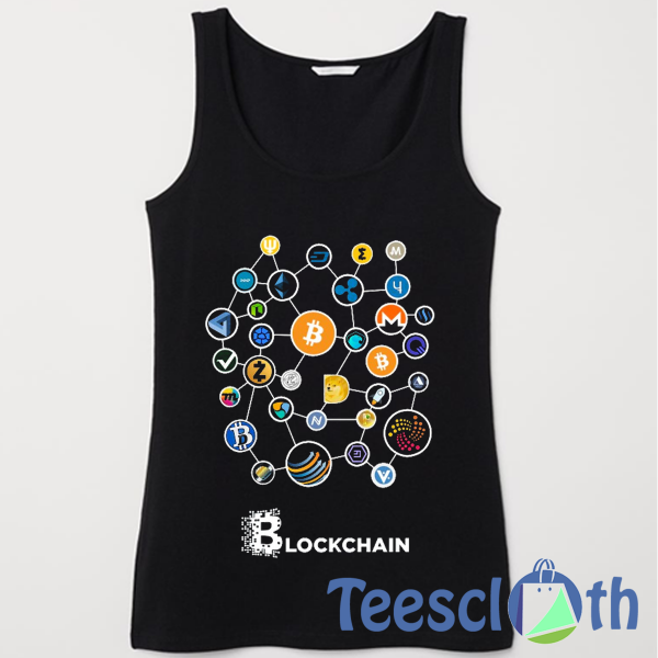 Bitcoin Crypto Tank Top Men And Women Size S to 3XL