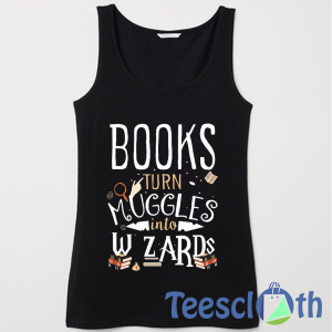 Books Wizards Tank Top Men And Women Size S to 3XL