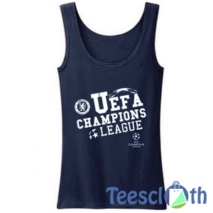 Chelsea Fc Champions Tank Top Men And Women Size S to 3XL