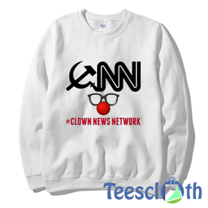 Clown News Network Sweatshirt Unisex Adult Size S to 3XL