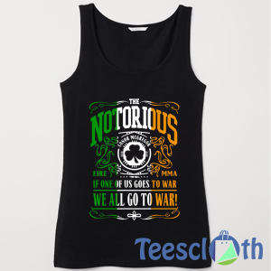 Conor Mcgregor Tank Top Men And Women Size S to 3XL