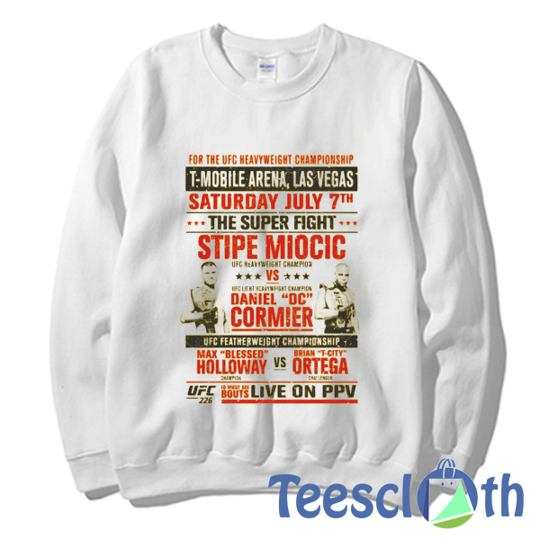 Daniel Cormier Sweatshirt Unisex Adult Size S to 3XL