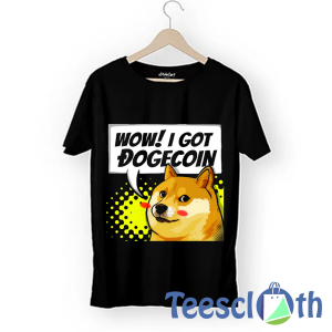 Dogecoin Doge T Shirt For Men Women And Youth