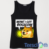 Dogecoin Doge Tank Top Men And Women Size S to 3XL