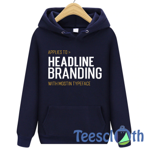 Headline Branding Hoodie Unisex Adult Size S to 3XL