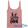 Hoppy Easter Bunny Tank Top Men And Women Size S to 3XL