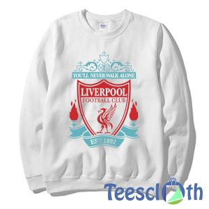 Liverpool Fc Logo Sweatshirt Unisex Adult Size S to 3XL