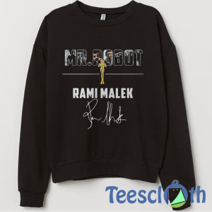 Mr. Robot Rami Malek Sweatshirt Unisex Adult Size S to 3XL