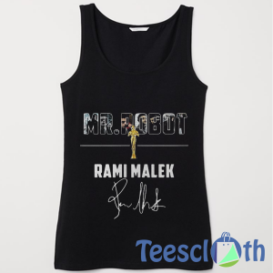 Mr. Robot Rami Malek Tank Top Men And Women Size S to 3XL