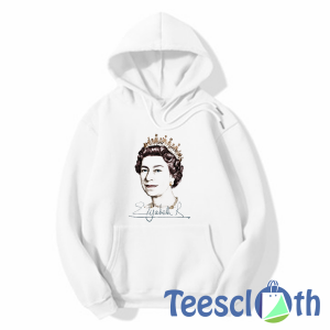 Queen Elizabeth II Hoodie Unisex Adult Size S to 3XL