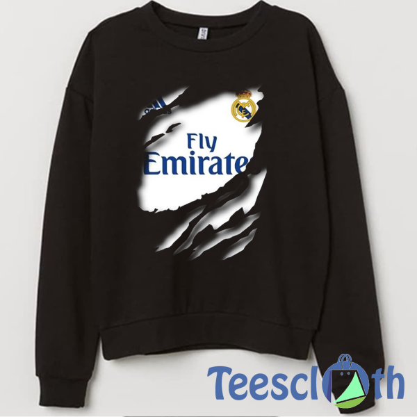 Real Madrid Sweatshirt Unisex Adult Size S to 3XL