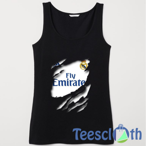 Real Madrid Tank Top Men And Women Size S to 3XL