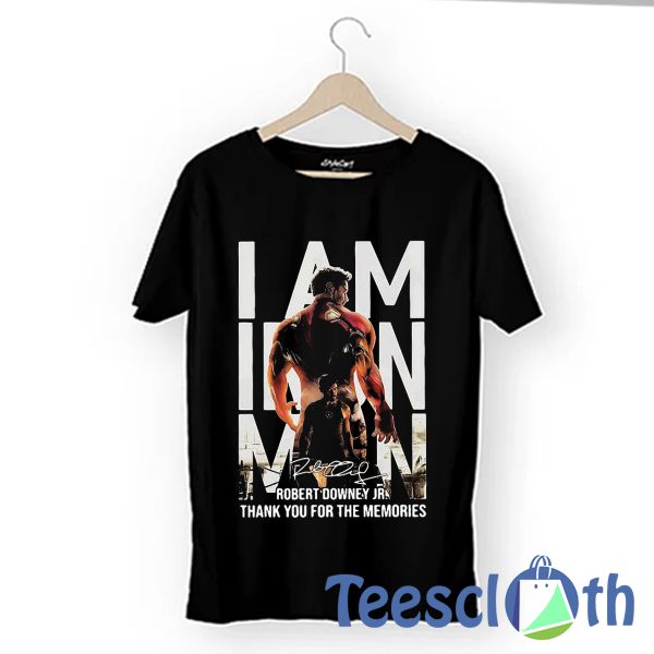 Robert Downey Jr T Shirt For Men Women And Youth