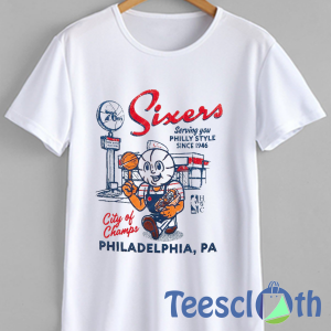 Sixers Philadelphia T Shirt For Men Women And Youth