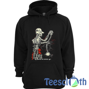 Skeleton 18 Life Hoodie Unisex Adult Size S to 3XL
