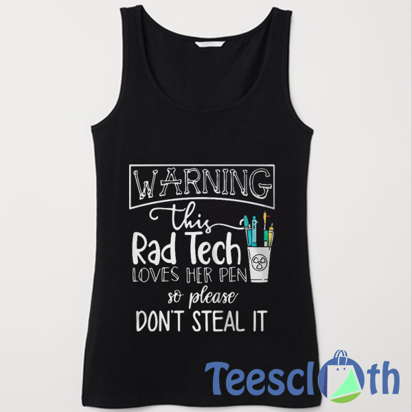 Warning This Rad Tank Top Men And Women Size S to 3XL