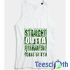 Weed Straight Outta Tank Top Men And Women Size S to 3XL