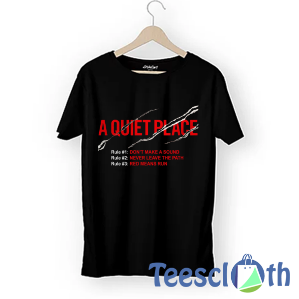 A Quiet Place T Shirt For Men Women And Youth