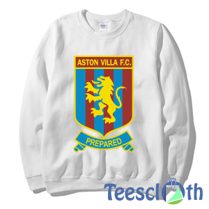 Aston Villa FC Sweatshirt Unisex Adult Size S to 3XL