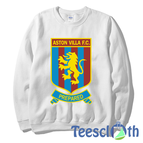 Aston Villa FC Sweatshirt Unisex Adult Size S to 3XL