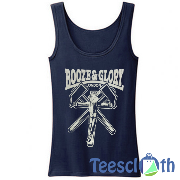 Booze and Glory Tank Top Men And Women Size S to 3XL