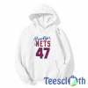 Brooklyn Nets Hoodie Unisex Adult Size S to 3XL