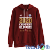 Champions of Europe Hoodie Unisex Adult Size S to 3XL