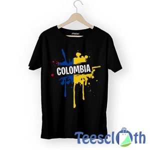 Cool Colombia T Shirt For Men Women And Youth