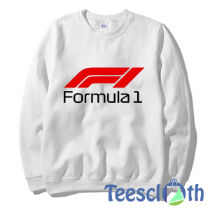 Formula 1 Logo Sweatshirt Unisex Adult Size S to 3XL