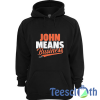 John Means Business Hoodie Unisex Adult Size S to 3XL