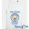 Manchester City Tank Top Men And Women Size S to 3XL