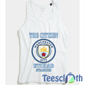 Manchester City Tank Top Men And Women Size S to 3XL