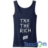 Tax The Rich AOC Tank Top Men And Women Size S to 3XL