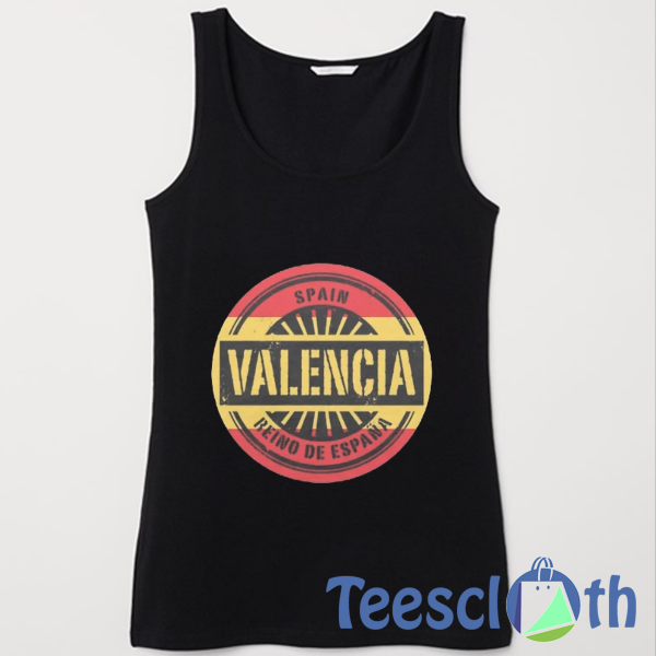 Valencia Spanyol Tank Top Men And Women Size S to 3XL