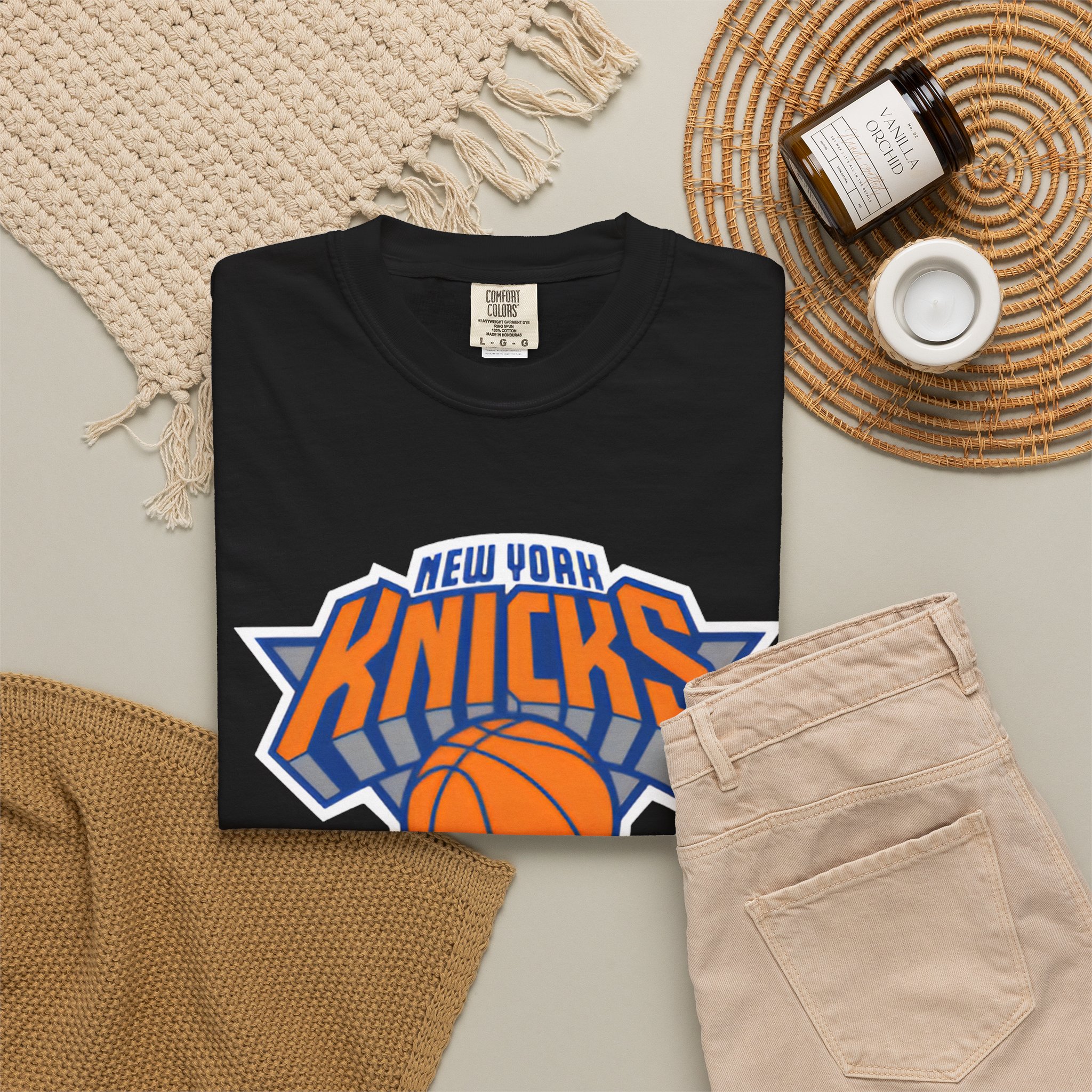 New York Knicks Basketball Fan Tee New York Knicks T Shirt for Men Women and Youth