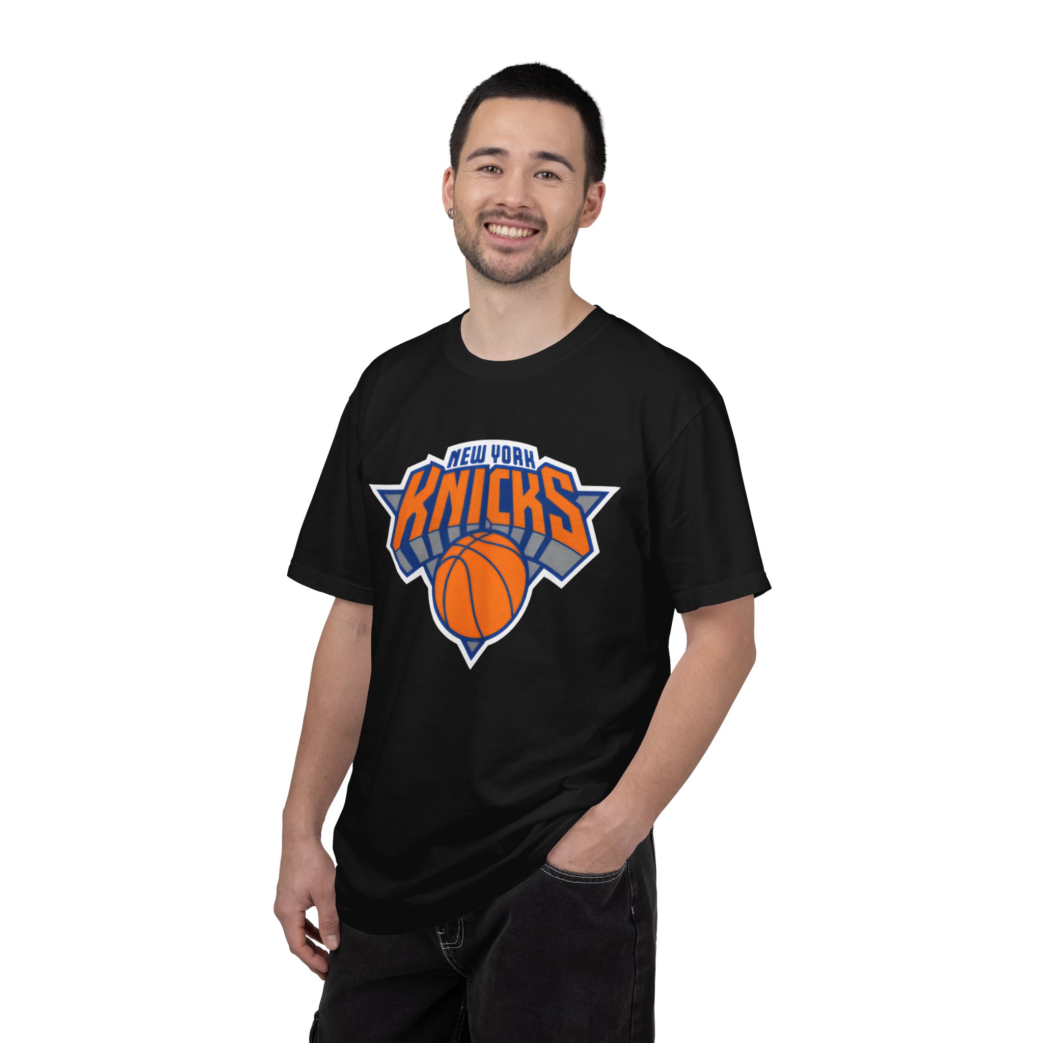 New York Knicks Basketball Fan Tee New York Knicks T Shirt for Men Women and Youth