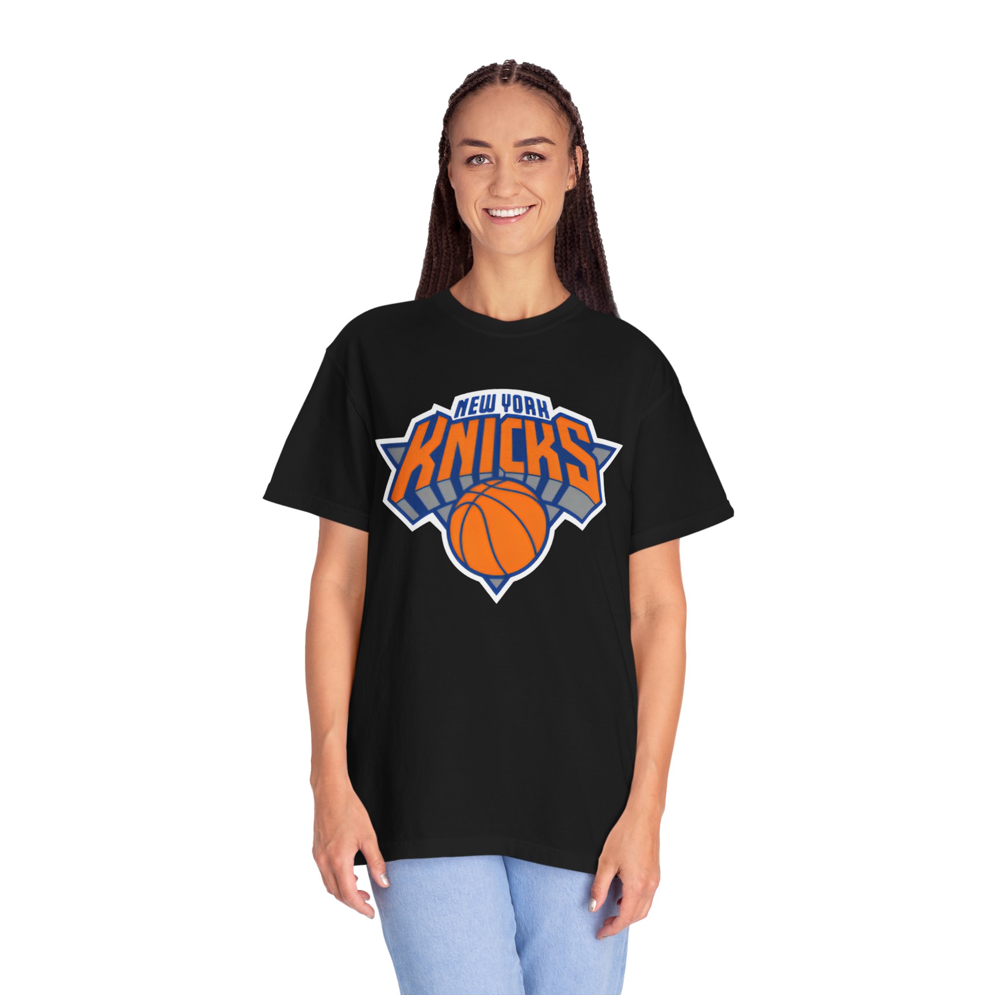 New York Knicks Basketball Fan Tee New York Knicks T Shirt for Men Women and Youth