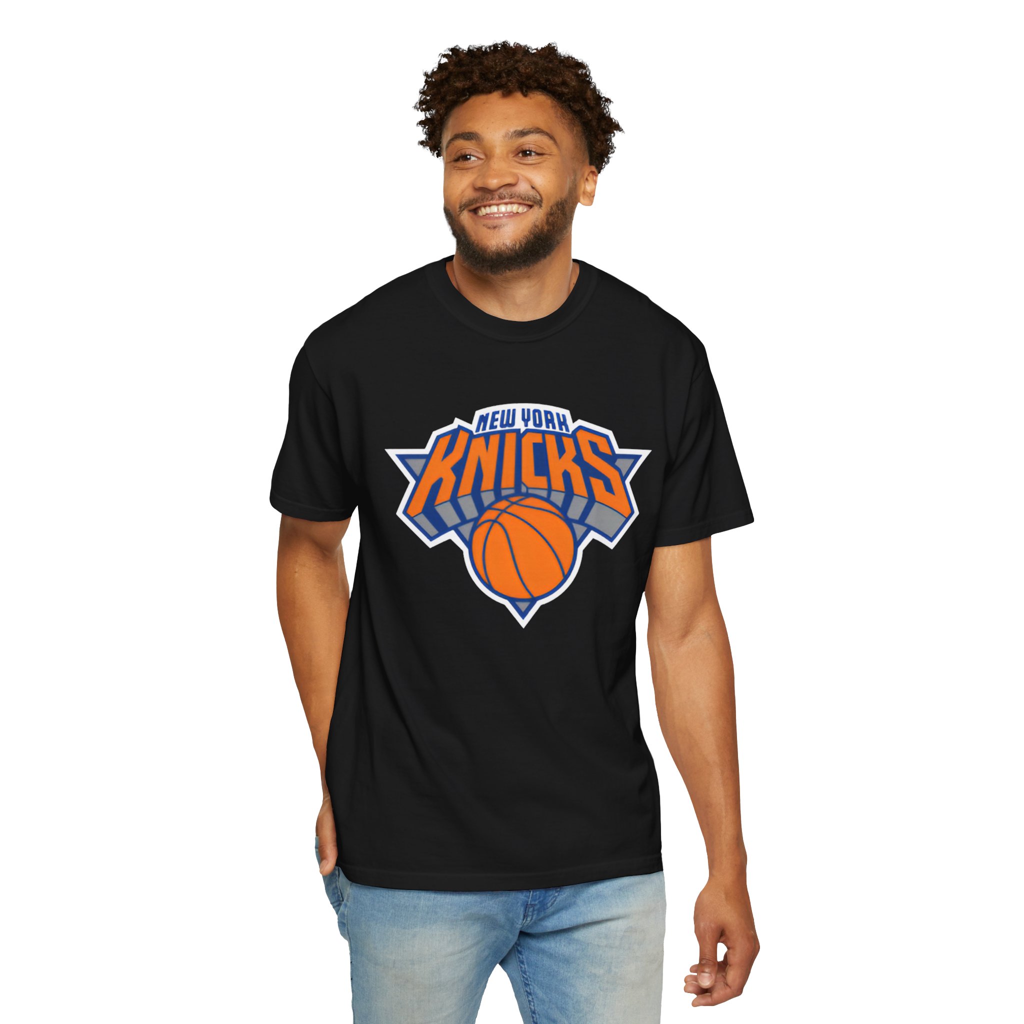 New York Knicks Basketball Fan Tee New York Knicks T Shirt for Men Women and Youth