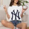 Yankees Vintage Baseball Fan Graphic T-Shirt for Men, Women & Youth